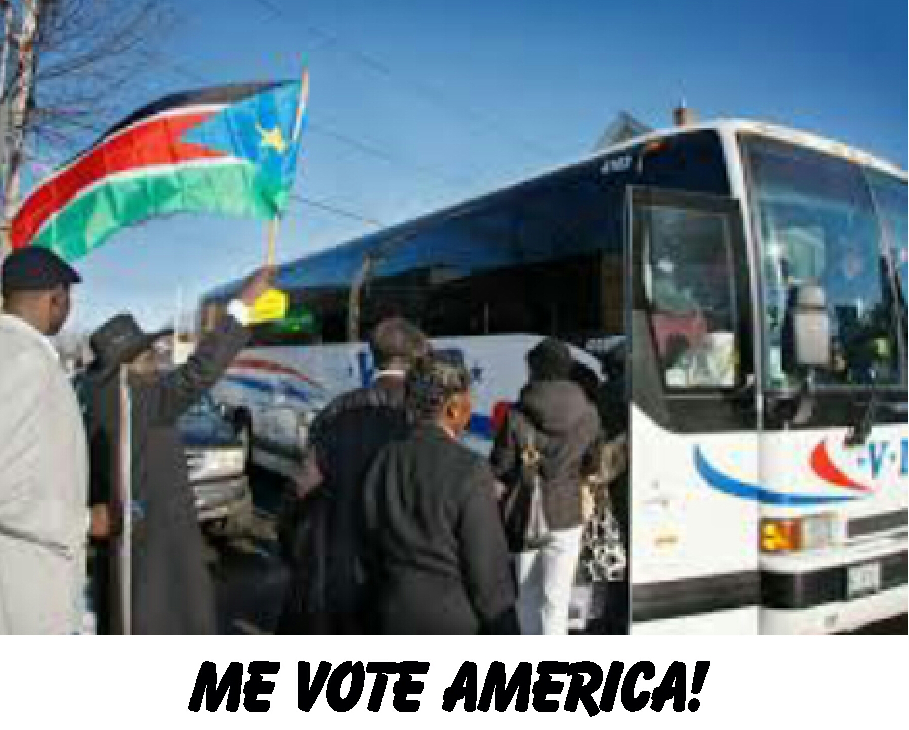 Bizarre Bernie Caucus Day Busing