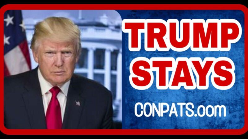 The TRUMP STAYS! Army Needs You!