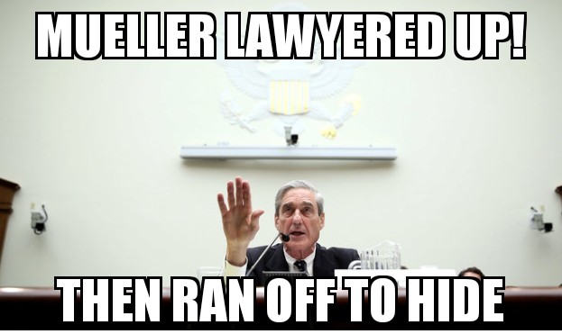 Mueller – Running In Fear of Trump & Barr