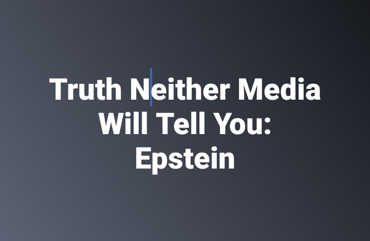 Epstein: What Media Will Not Say